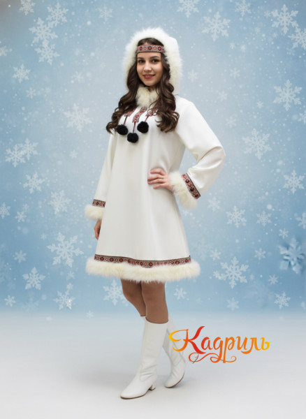 Костюм северный белый. Рис. 1