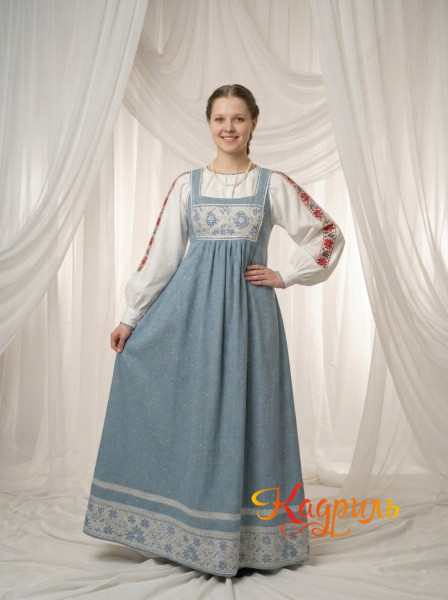 Народный костюм Галина. Рис. 1