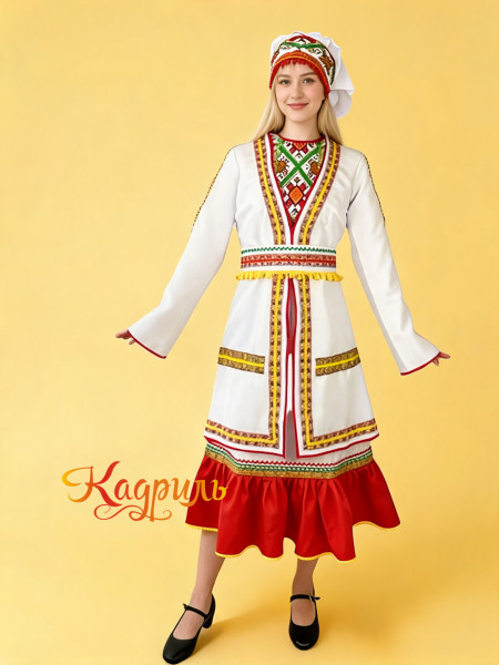 Костюм марийский женский. Рис. 1