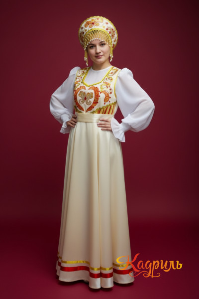 Костюм хоровой молочный. Рис. 1