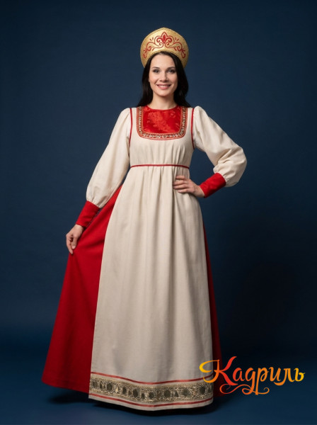Народный костюм с передником