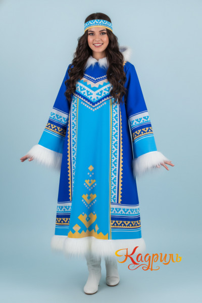 Костюм северный голубой. Рис. 1
