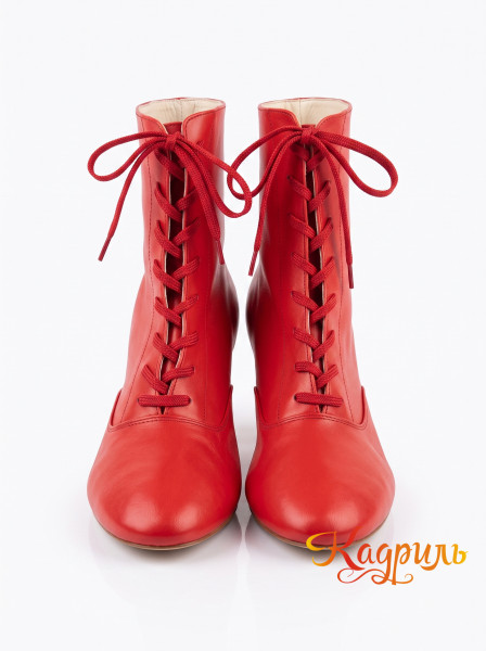 Кадрильки красные полуботинки. Рис. 2