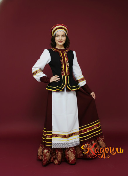 Казачий костюм стилизованный. Рис. 2