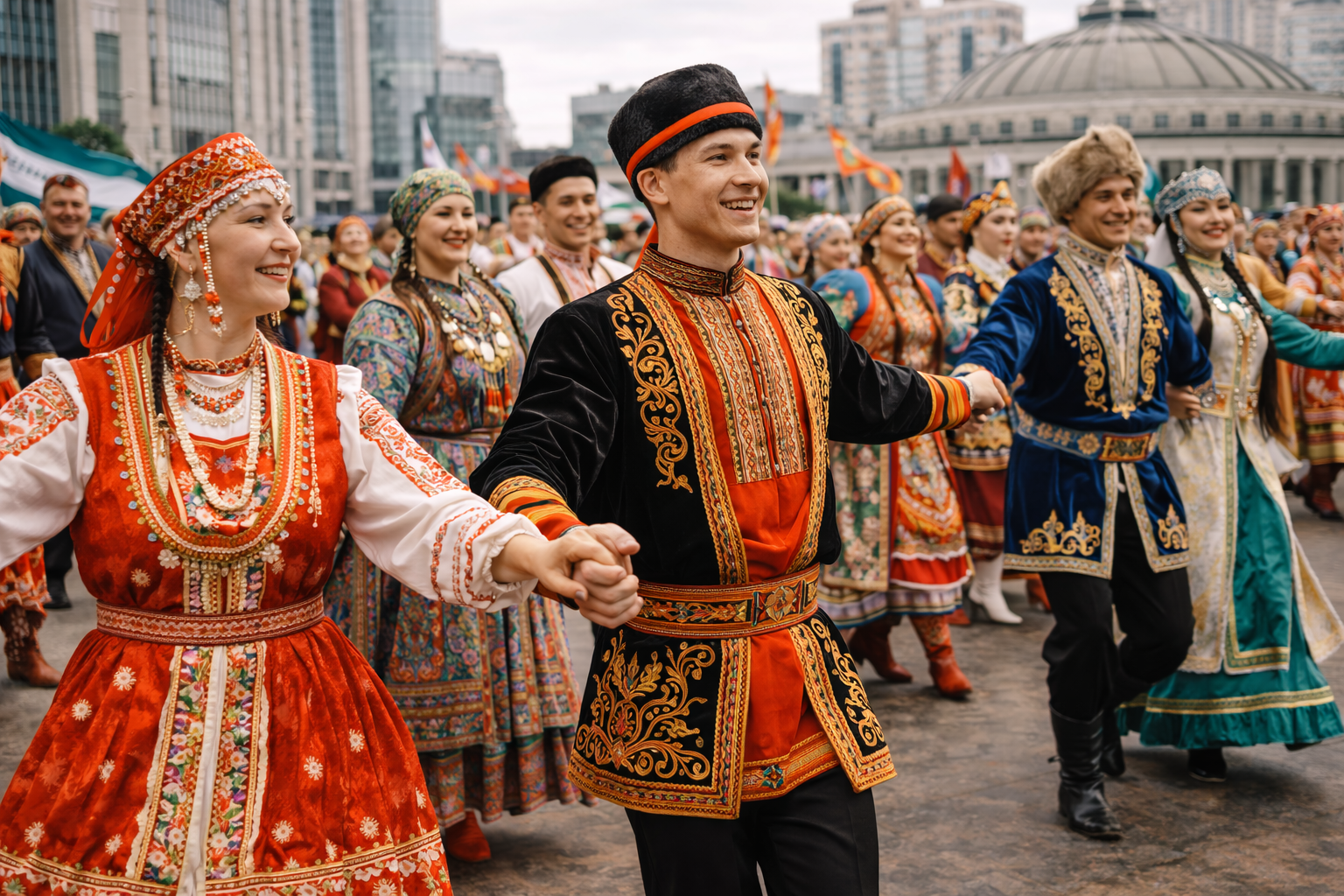 История народных танцев в Екатеринбурге и Свердловской области