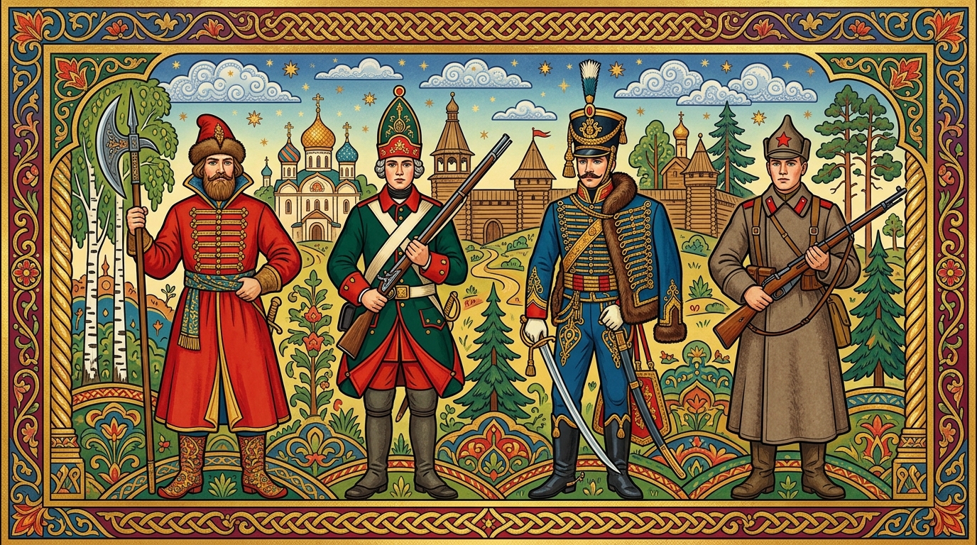 Военная мода в России: интересные факты об униформе