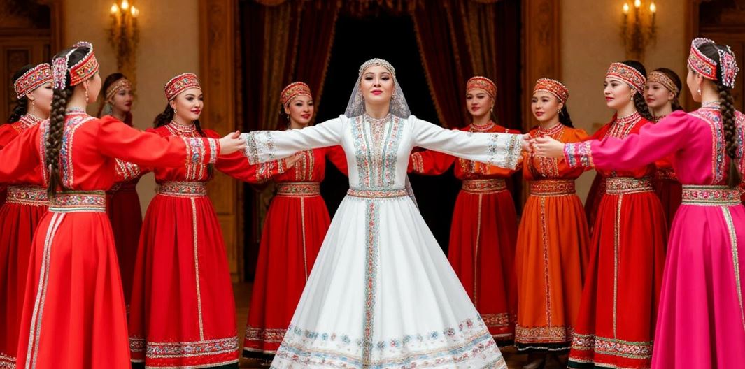 «Семь дорог» (Ете юл): свадебный обрядовый танец башкир