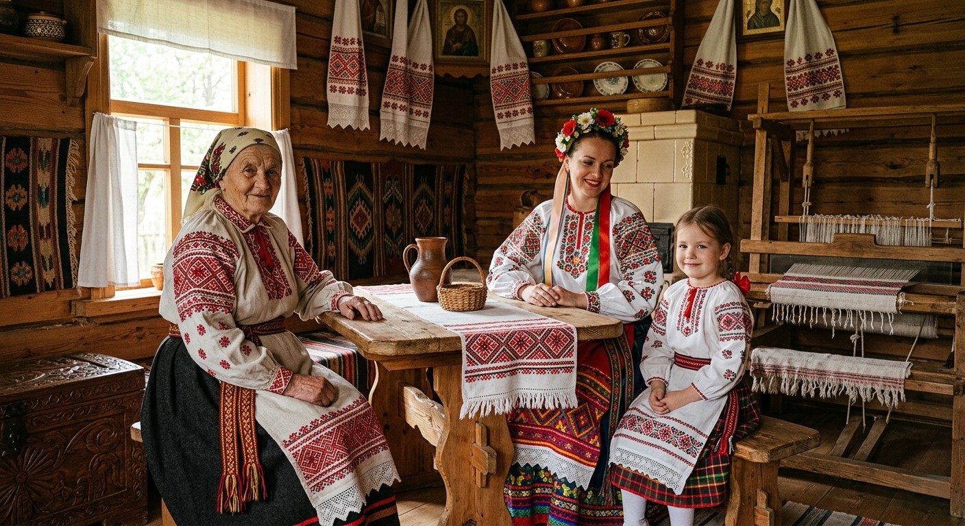 Традиционный Белорусский костюм: происхождение и особенности 