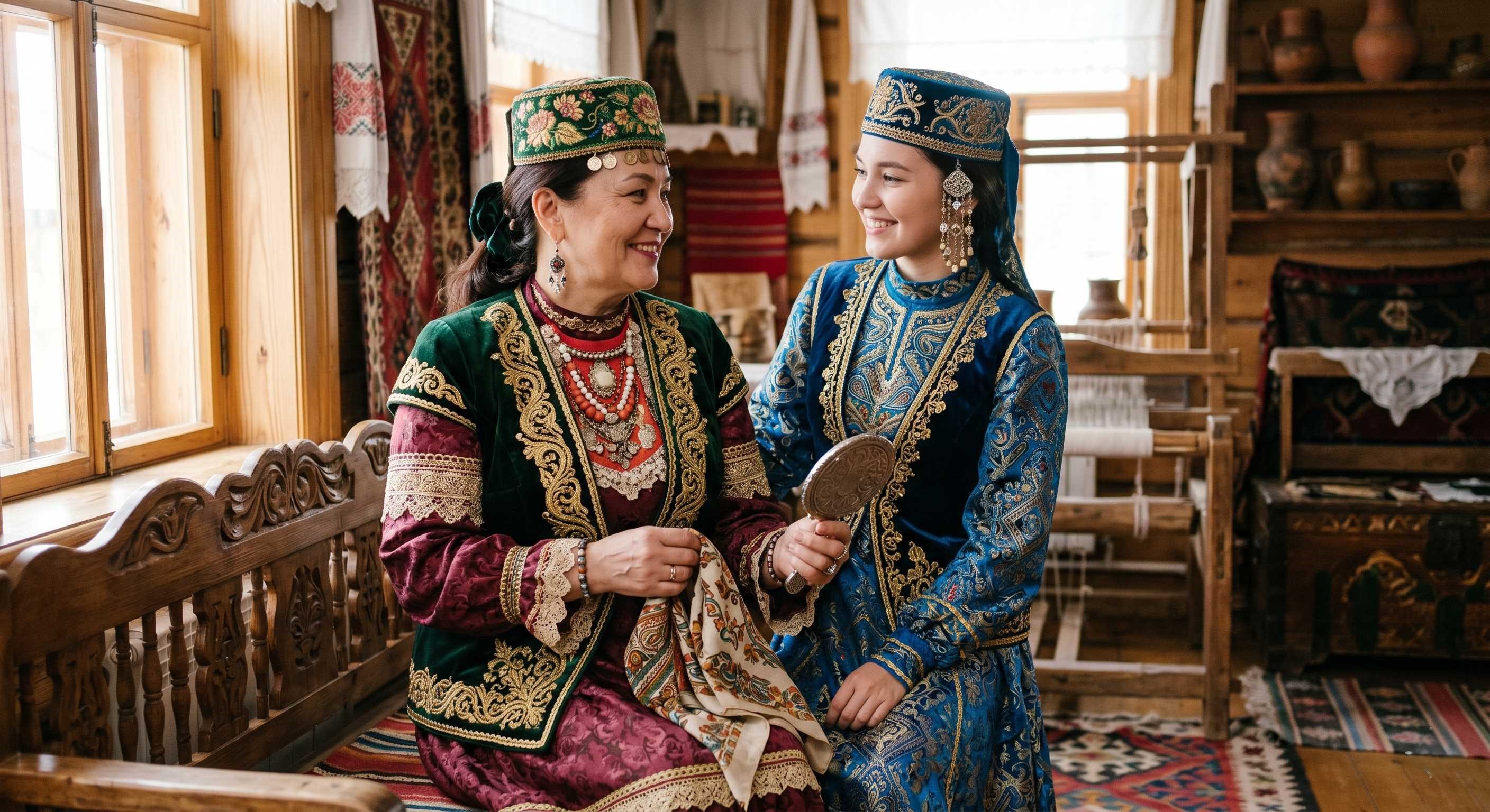 Татарский национальный костюм: история, особенности и традиции